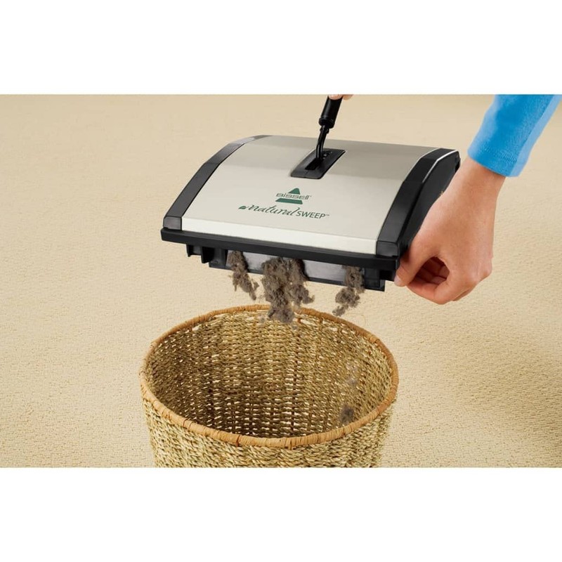 Bissell Natural Sweep Carpet and Floor Sweeper with Dual Brush