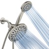 AquaDance 7" Premium High Pressure 3-Way Rainfall Combo with Stainless