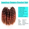 Jamaican Bounce Crochet Hair 4Packs 10Inch 22Roots Wand Curl For