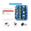 Servo Driver Module Compatible with Raspberry Pi Pico 2W/2/Pico W/Pico,