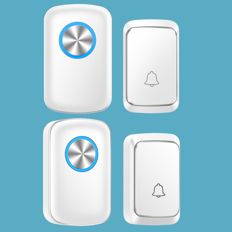 Wireless Doorbell Waterproof Smart Remote Control for The Elderly Pregnant