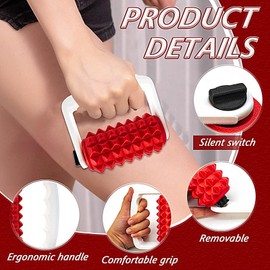 Muscle Roller | Portable Fascia Massaging Tool,Ergonomic Arm Muscle Recovery Roller for Post-Workout Gym Workout Home Sports Training Yoga Pilates