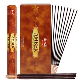 Amber Incense Sticks and Incense Stick Holder Bundle Insence Insense Hem Incense Sticks