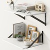 Fun Memories Deep Floating Shelves for Wall, 12 Inch Deep