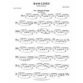 Bass Lines for Unaccompanied Bass Trombone
