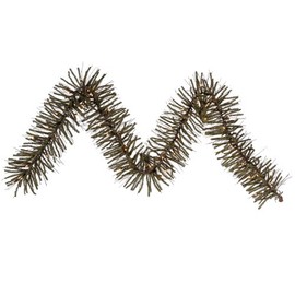 Vickerman B167711 Garland with 500 Pvc Tips & 50 Dura Lit Mini Lights, 9' X 10" , Clear/Vienna Twig