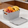 Fruit and Vegetable Storage Basket for Kitchen Counter,Stackable Storage Bins