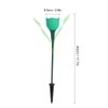4Pcs Outdoor Solar Power Tulip LED Flower Light Waterproof Garden