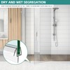 Bathroom Shower Glass Door Bottom Seal Strips, Length 36 Inch