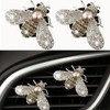 Pack of 2 Clips for Car Air Vent Bling Shiny
