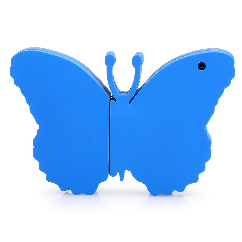 Cartoon U Disk PVC Small USB Butterfly Pattern Flash Pen
