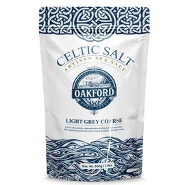 Oakford Wholefoods Celtic Sea Salt Flakes | 500g Celtic Salt, Coarse Celtic Salt | 100% Unrefined Cooking Salt Celtic Salt UK, Sea Salt Coarse | Celtic Sea Salt 82+ Natural Minerals