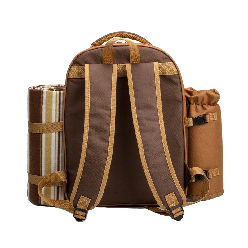 Apollo Walker Picnic Backpack Bag for 4 Person with Cooler
