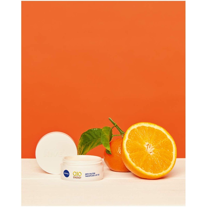 NIVEA Q10 Energy Anti-Falten Tagespflege LSF15, 50 ml