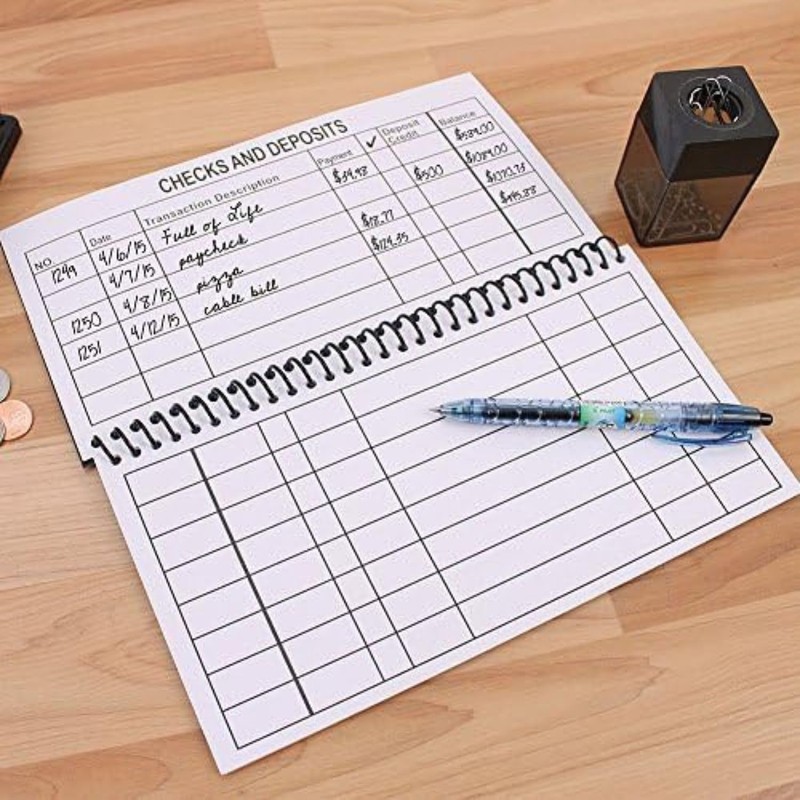 The Giant Print Check Register