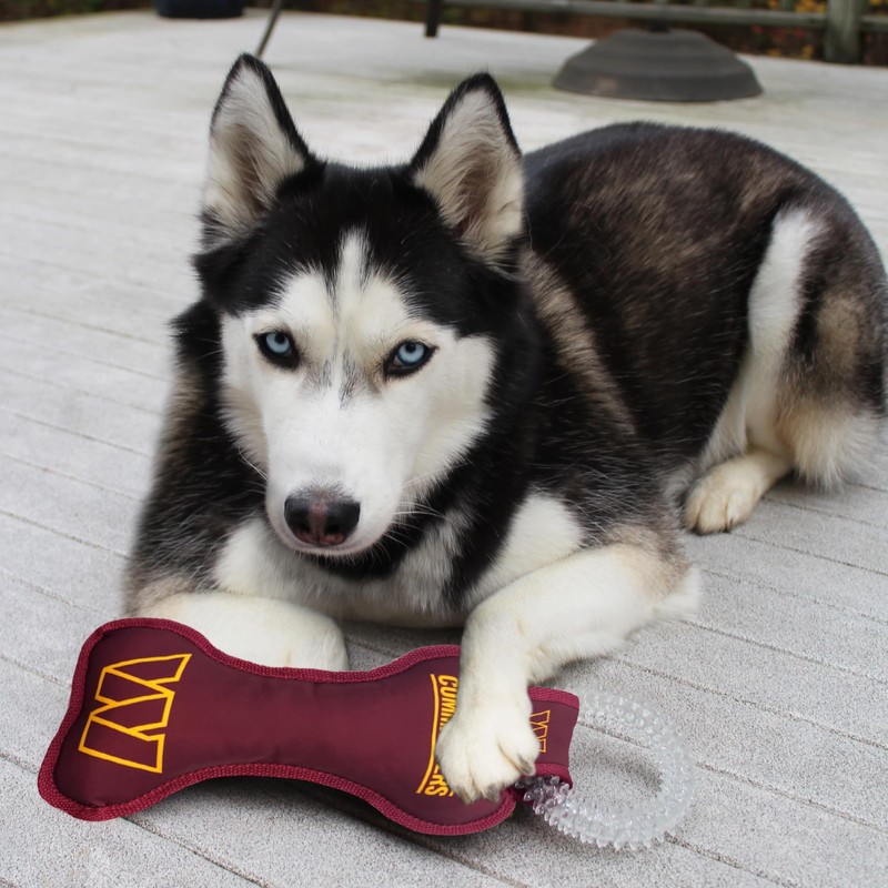 Pets First Washington Commanders Dental TUG Toy (WAC-3310)