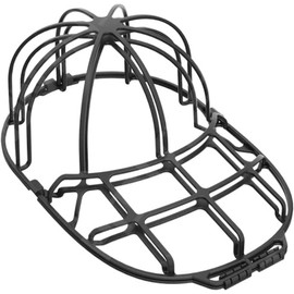 Percheros para Sombreros Baseball Cap Washer Hat Protector Anti-Deformation Protective Frame Washing Machine Tool Anti-Wrinkle Fit for Adult(Black)