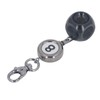 Pool Cue Tip Repair Tool with Retractable Key Ring Billiard