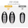 WORCAS Smart 5 Button Key Fob Cover Case Compatible with