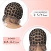 OTO BELLA Braided Wig Cap with Baby Hair for Crochet