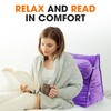 Cheer Collection Reading Pillow - Wedge Pillow for TV Watching