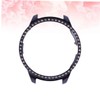 iplusmile Rhinestone Protective Case for Watch Hollow Out Design Lightweight