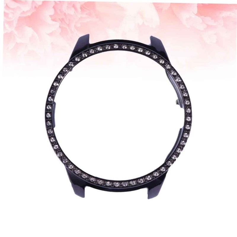 iplusmile Rhinestone Protective Case for Watch Hollow Out Design Lightweight