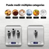 Báscula Digital de Cocina,Báscula de Cocina Digital de Acero Inoxidable,