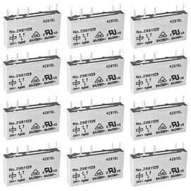 Versatile 24V 6A 5-Pin Relay No.2961105 (Pack of 12) - Safe and Reliable PC Board or Panel-Mounted Solution