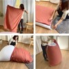 Out Style Bead Cushion Japanese Beads Big (Cover Only, Terracotta