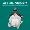 AUTOKAY Upper Transmission Mount with Bracket for Honda for Accord