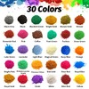 30 Colors Mica Powder, Natural Pigment Powder for Epoxy Resin,