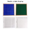 Amasawa Mathematics Puzzle Wooden Digital Board, 1-100 Continuous Numbers, Maths