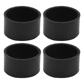 JJSCHMRC Rubber Leg Tip, Rubber Chair Floor Protector, Furniture Hardware Leg Tips Rubber Table Chair Leg Caps Replacement Tips Multipurpose Feet, Ferrules End Caps(size:32mm,4pcs)