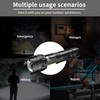 WARSUN Multi-Function Zoom Flashlight - Aluminum, Long Range Beam, USB-C