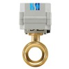 HSH-Flo 1-1/4 inch 110-230VAC 50/60Hz NPT Brass 2 Way Normally