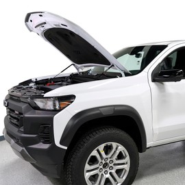 Redline Tuning 21-16014-02 Hood QuickLIFT Plus System Compatible with Chevy Colorado & GMC Canyon 2023+ (No Drilling Required - All Black Components)