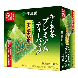 Itoen Genmaicha Matcha Blend Premium Tea Bags - 50 Pack