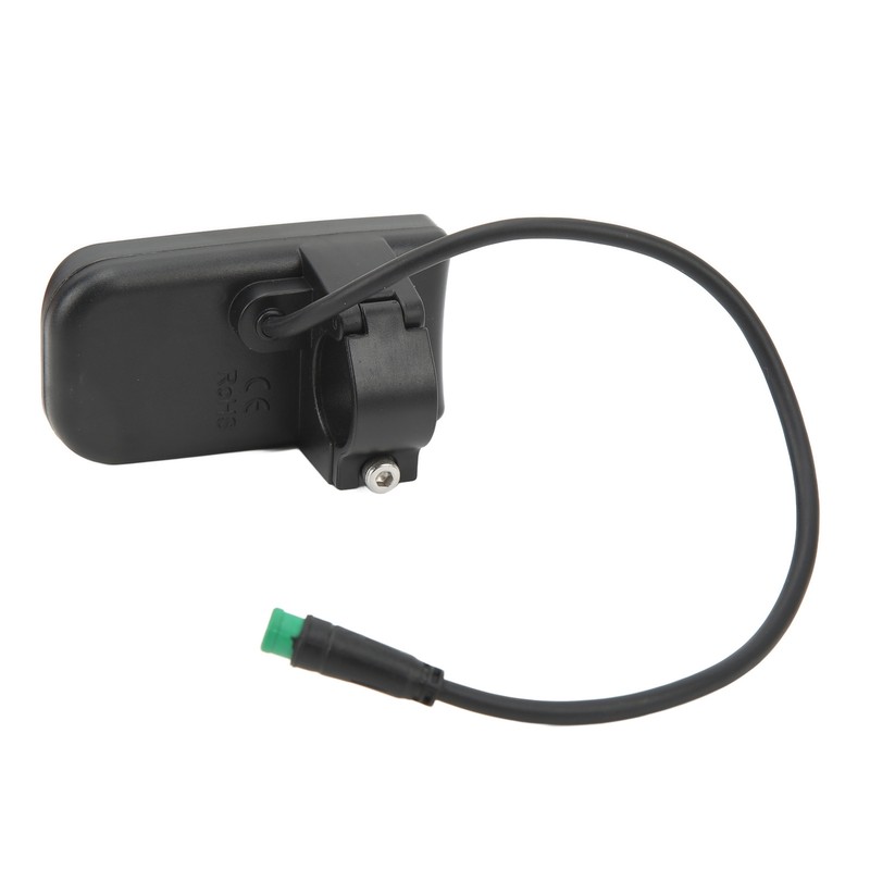 Electric Bike Power Display Meter Waterproof 5 Pin Interface ABS