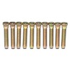 Project Innovation, 50mm Long Extended Wheel Lug Studs Wheel Bolts Fit 350Z m12x1.25x50 Year 20032008 1 Set 10pcs, Gold