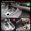 auovo 5pcs Center Console Mats for Toyota Tacoma Accessories 2005-2015