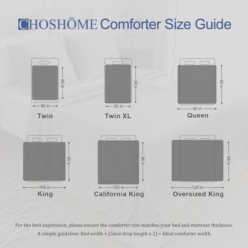 CHOSHOME Cooling Comforter Queen Size, Cooling Blanket with Q-Max 0.45