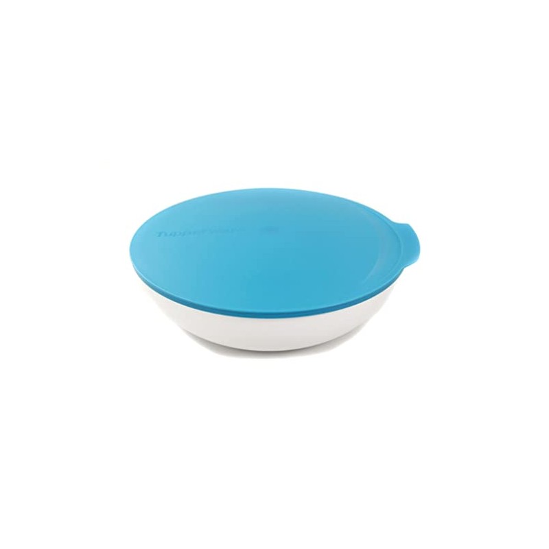 Tupperware Allegra 36349 Serving Bowl 3.5 L Light Blue White