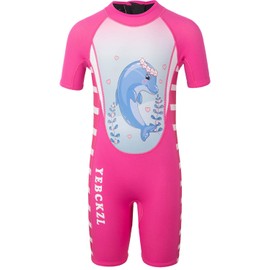Kids Wetsuit for Youth Teenager,Zip Neoprene Wet Suits for Boys Girls to Keep Warm in Cold Water Diving Surfing Swimming