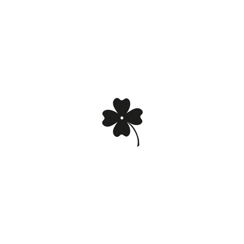 Mini Stamp Shamrock Cute Mini Stamps Approx 12 mm diameter