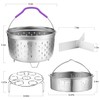 Haswe Steamer Basket for instant Pot Pressure Cooker, Accessories Set