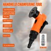 2 in 1 45° Pneumatic Chamfering Machine Kit with Blade