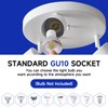 EGM 3 Light Track Lighting, White Round Track Lighting Fixtures,