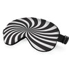 NOHSHE Black White Stripes Sleep Mask Eye Mask Abstract Swirl