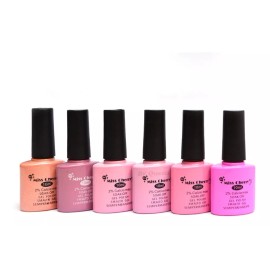 Miss Cherry Gel Semipermanente Gama B1 | Rosa | 12 Pzs